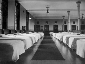 Male dorm, circa, 1910
